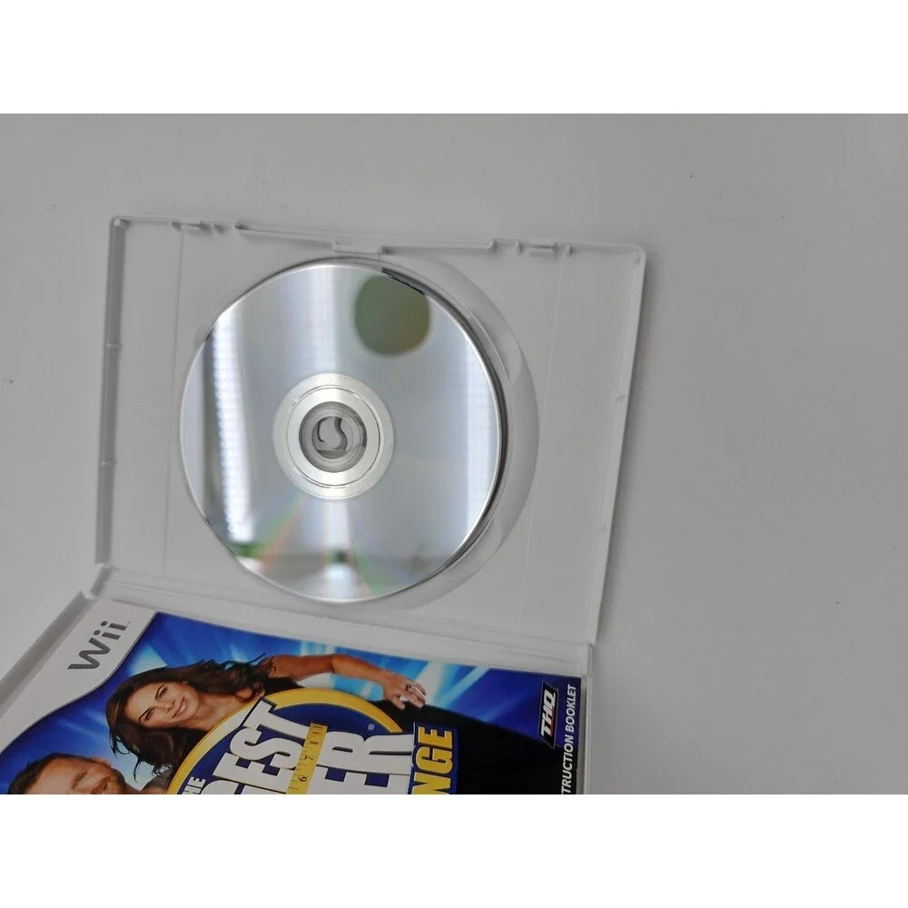 Jillian Michaels Fitness Ultimatum 2009 & Biggest Loser Challenge Wii Game Lot